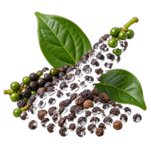 Black peppercorns