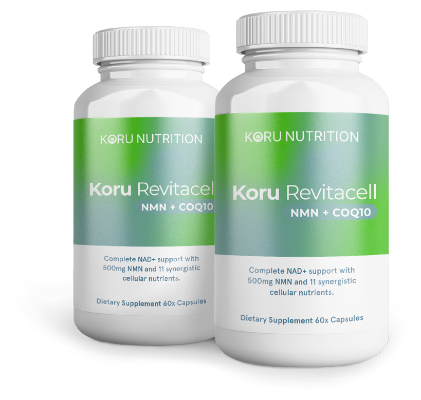 Two bottles of Koru Revitacell